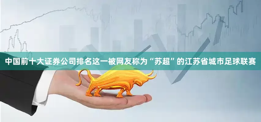中国前十大证券公司排名这一被网友称为“苏超”的江苏省城市足球联赛