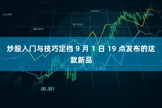 炒股入门与技巧定档 9 月 1 日 19 点发布的这款新品